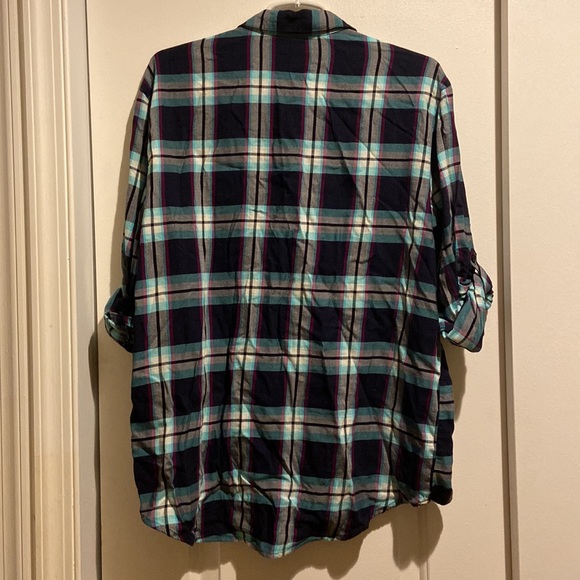 Express plaid button shirt - Picture 4 of 4